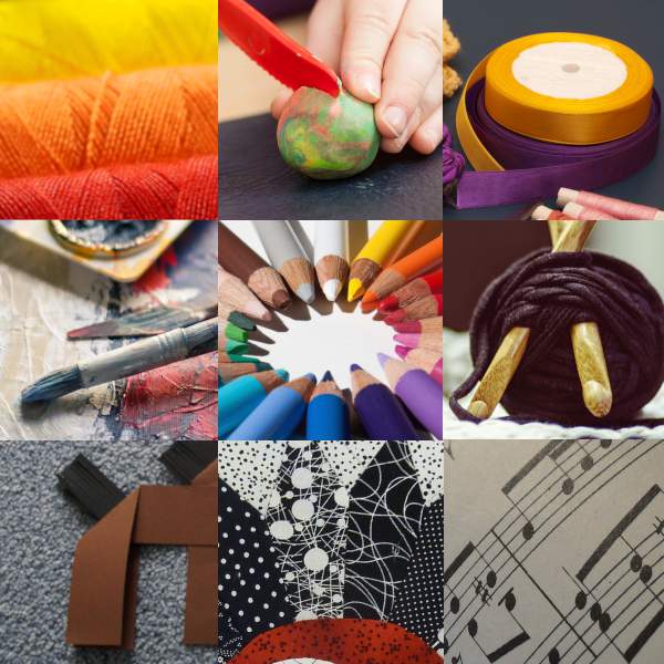 Art-thérapie patchwork séance Carine Sornon